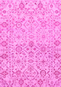 Oriental Pink Traditional Rug, abs1757pnk