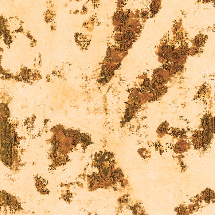 Abstract Orange Modern Rug, abs1758org