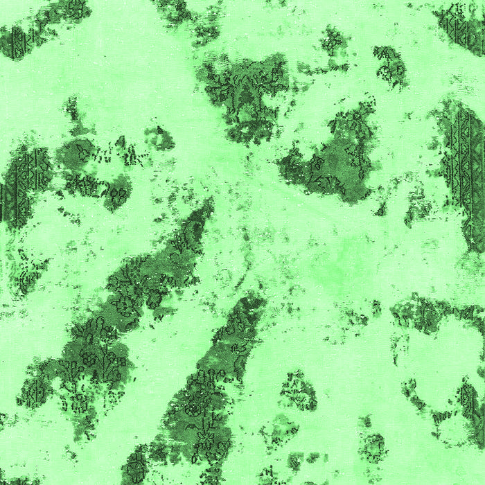 Abstract Emerald Green Modern Rug, abs1758emgrn