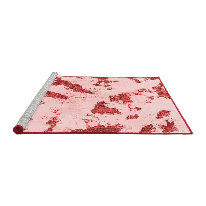 Modern Red Washable Rugs