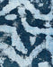 Abstract Sky Blue Modern Rug, abs1759