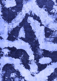 Abstract Blue Modern Rug, abs1759blu