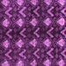 Square Machine Washable Abstract Purple Modern Area Rugs, wshabs175pur