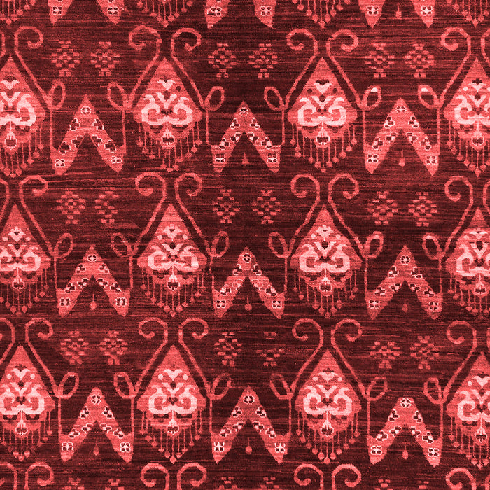 Abstract Red Modern Area Rugs