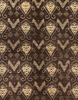 Machine Washable Abstract Night Red Rug, wshabs175