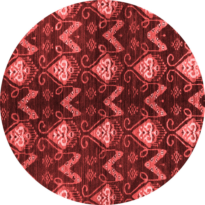 Abstract Red Modern Rug, abs175red