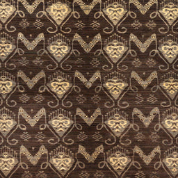 Square Machine Washable Abstract Night Red Rug, wshabs175