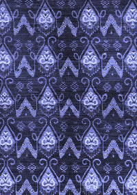 Abstract Blue Modern Rug, abs175blu