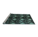 Sideview of Machine Washable Abstract Light Blue Modern Rug, wshabs175lblu