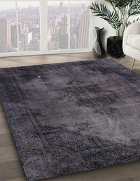 Abstract Gray Persian Rug, abs1760