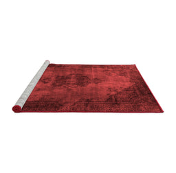 Bohemian Red Washable Rugs
