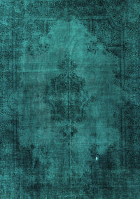 Persian Turquoise Bohemian Rug, abs1760turq