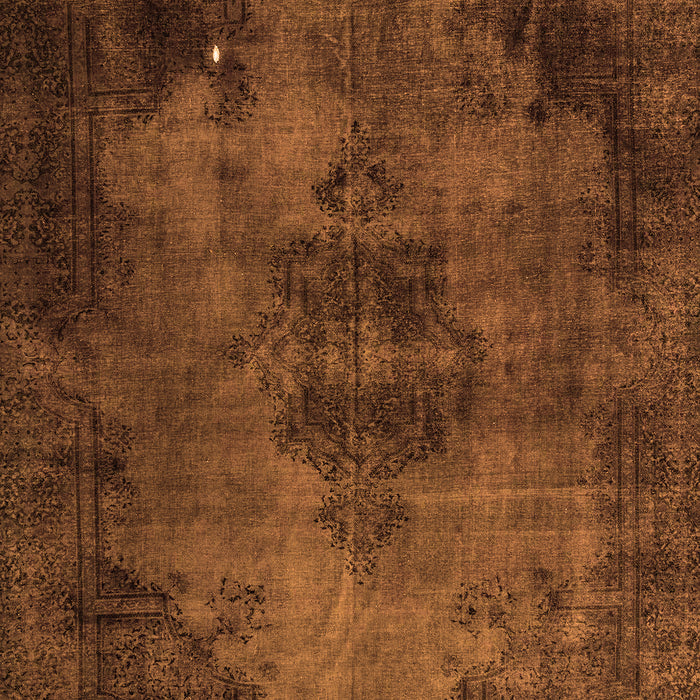 Machine Washable Persian Orange Bohemian Area Rugs, wshabs1760org