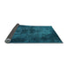 Sideview of Persian Light Blue Bohemian Rug, abs1760lblu