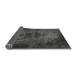 Sideview of Persian Gray Bohemian Rug, abs1760gry