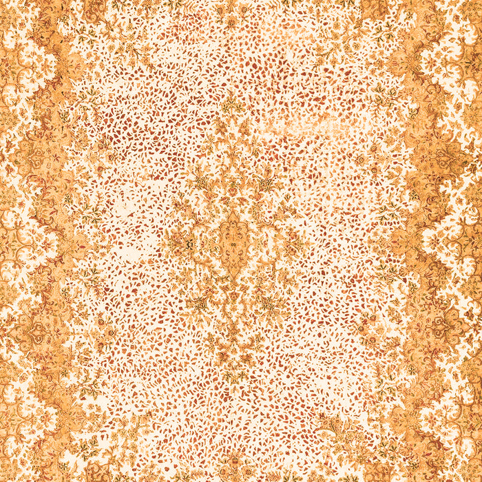 Machine Washable Oriental Orange Traditional Area Rugs, wshabs1761org