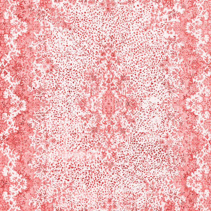 Machine Washable Oriental Red Traditional Rug, wshabs1761red