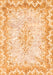 Oriental Orange Traditional Rug, abs1761org