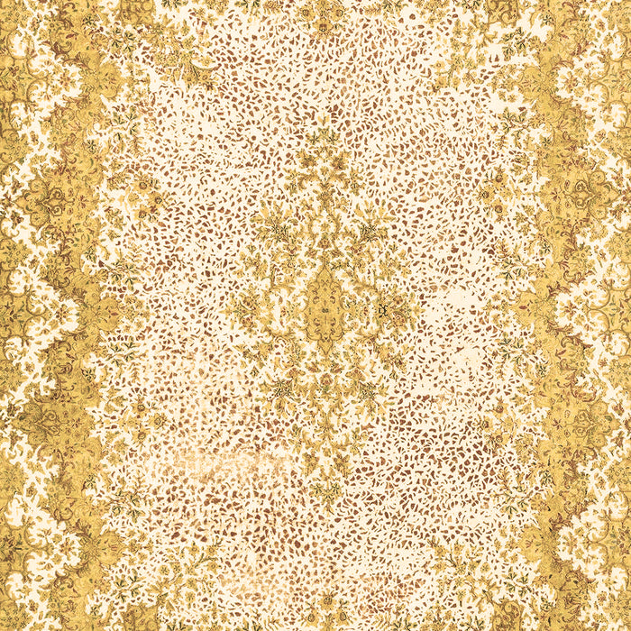 Machine Washable Oriental Brown Traditional Rug, wshabs1761brn