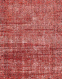 Machine Washable Abstract Red Rug, wshabs1762