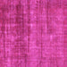 Square Abstract Pink Modern Rug, abs1762pnk