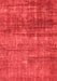 Abstract Red Modern Area Rugs