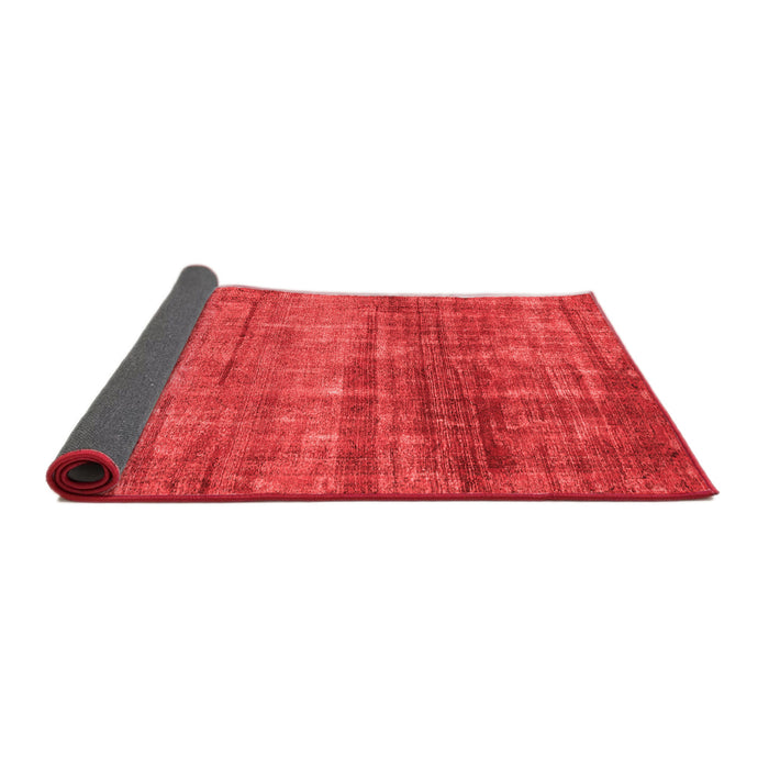 Abstract Red Modern Area Rugs