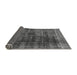 Sideview of Abstract Gray Modern Rug, abs1763gry