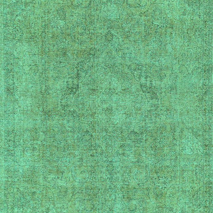 Machine Washable Abstract Turquoise Modern Area Rugs, wshabs1764turq