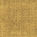 Square Abstract Brown Modern Rug, abs1764brn