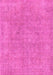 Machine Washable Abstract Pink Modern Rug, wshabs1764pnk