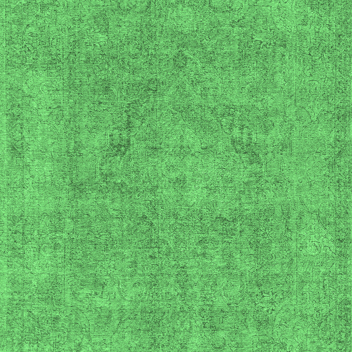 Abstract Emerald Green Modern Rug, abs1764emgrn