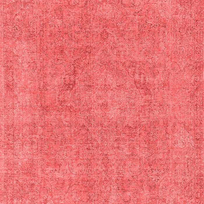 Machine Washable Abstract Red Modern Rug, wshabs1764red