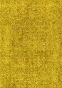 Abstract Yellow Modern Rug, abs1764yw