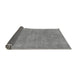 Sideview of Abstract Gray Modern Rug, abs1764gry