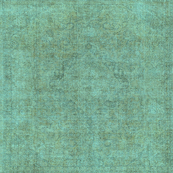 Square Abstract Light Blue Modern Rug, abs1764lblu