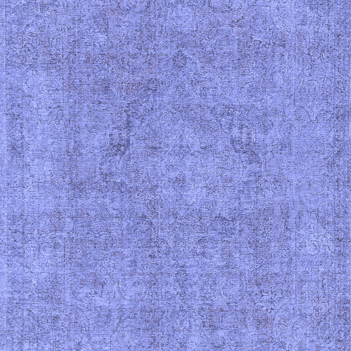 Abstract Blue Modern Rug, abs1764blu