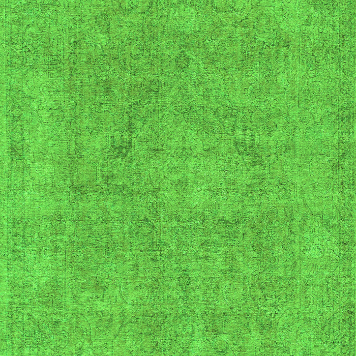 Machine Washable Abstract Green Modern Area Rugs, wshabs1764grn
