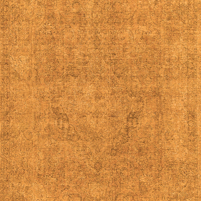Machine Washable Abstract Orange Modern Area Rugs, wshabs1764org