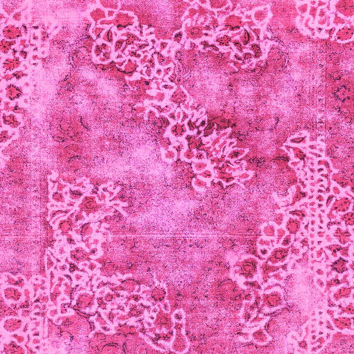 Machine Washable Abstract Pink Modern Rug, wshabs1765pnk