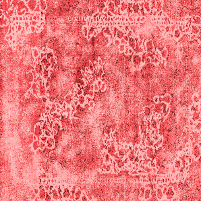 Abstract Red Modern Rug, abs1765red