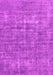 Machine Washable Abstract Pink Modern Rug, wshabs1766pnk