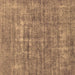 Square Abstract Brown Modern Rug, abs1766brn