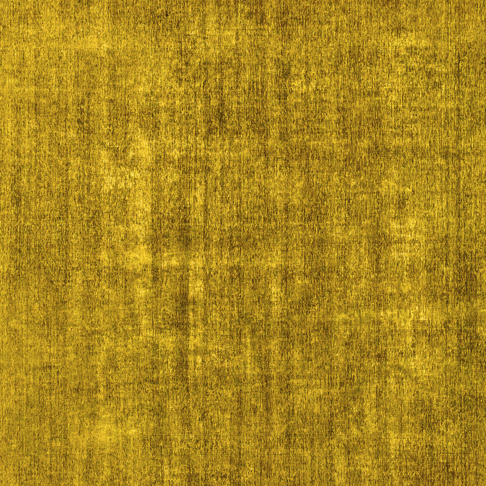Square Machine Washable Abstract Yellow Modern Rug, wshabs1766yw