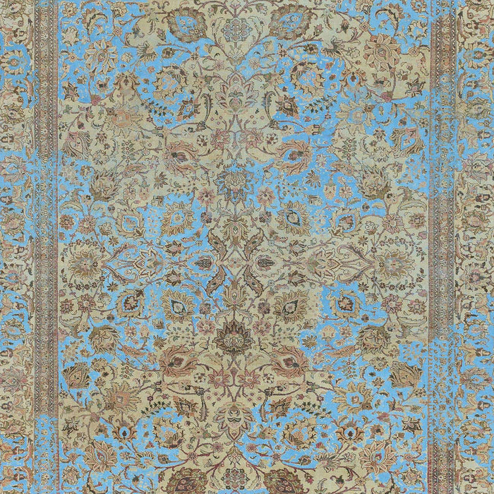 Abstract Khaki Green Modern Rug, abs1767