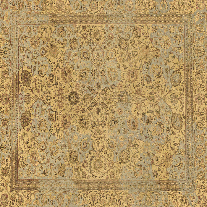 Square Abstract Brown Modern Rug, abs1767brn