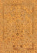 Abstract Orange Modern Rug, abs1767org