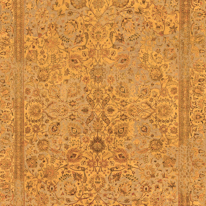 Machine Washable Abstract Orange Modern Area Rugs, wshabs1767org