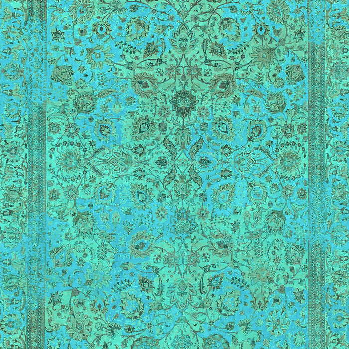 Abstract Turquoise Modern Rug, abs1767turq