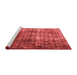 Bohemian Red Washable Rugs